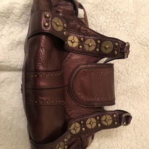 Cole Haan burgundy shoulder bag